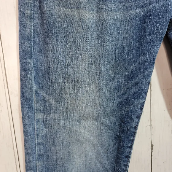 American Eagle AEO Men's Next Level Airflex Slim Blue Denim Jeans Size 32 X 32. - Picture 4 of 10